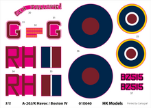 Load image into Gallery viewer, A-20J / K Havoc / Boston IV