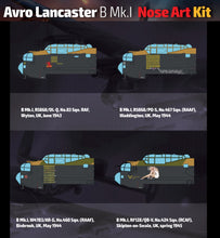 Load image into Gallery viewer, Avro Lancaster B MK.l Nose Art Kit