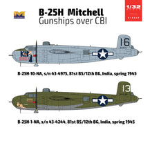 Load image into Gallery viewer, B-25H Mitchell Gunships over CBI
